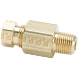 Tube to Pipe - Connector - Brass Flareless Tube Fitting, Impulse